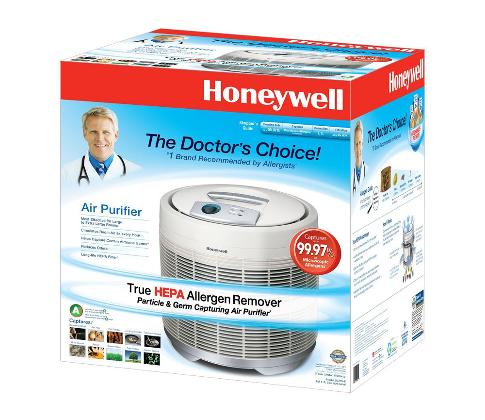 Honeywell 50250-S 99.97% Pure HEPA Round Air Purifier